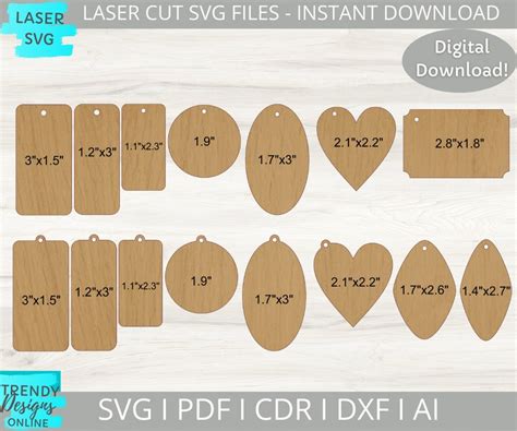 Download 412+ Key Chain Template Printable Cameo